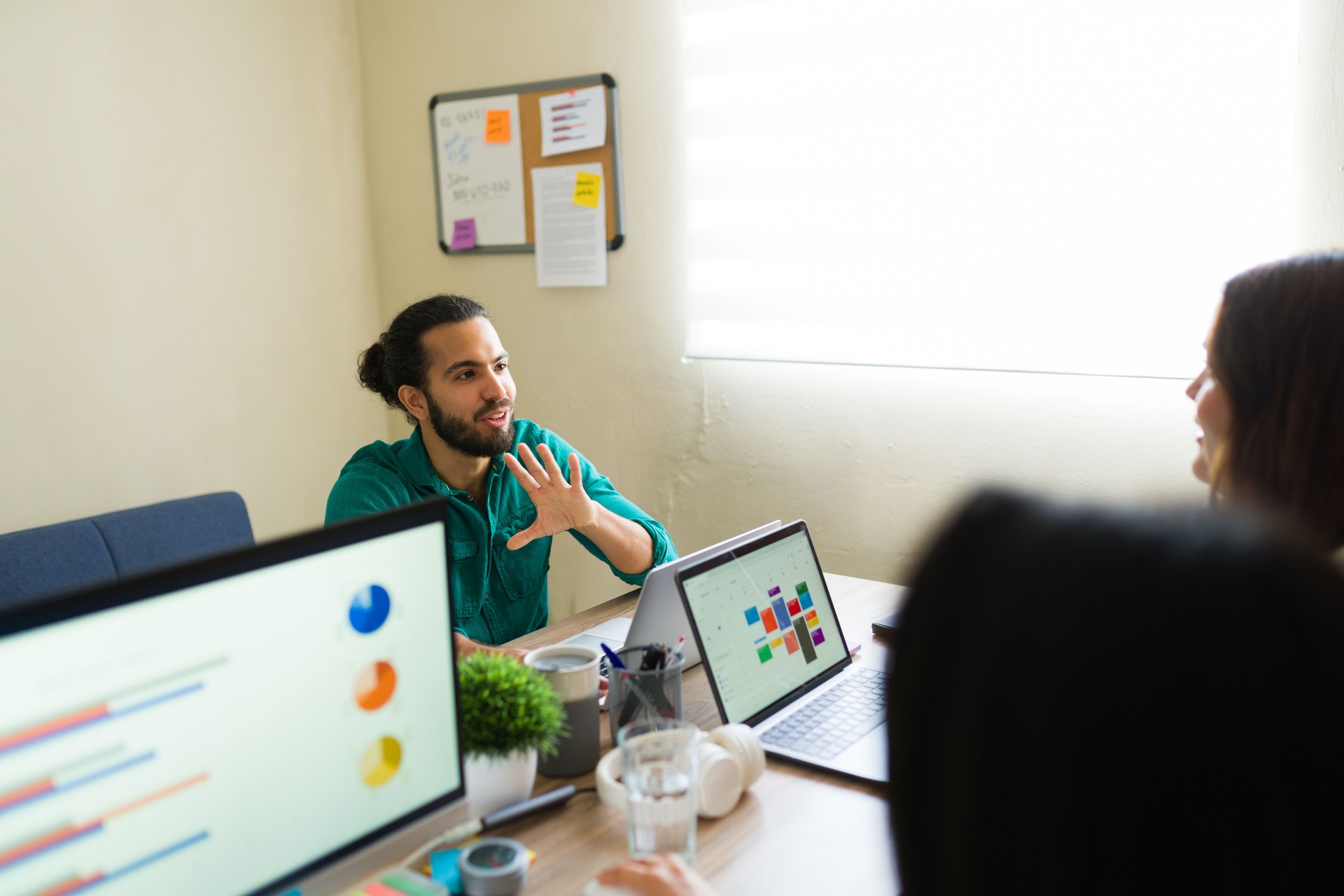 Business online influencer on social media concept.